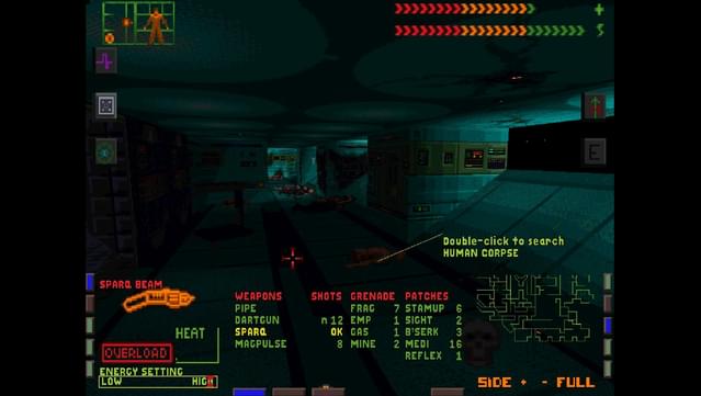 system shock 1 cheats