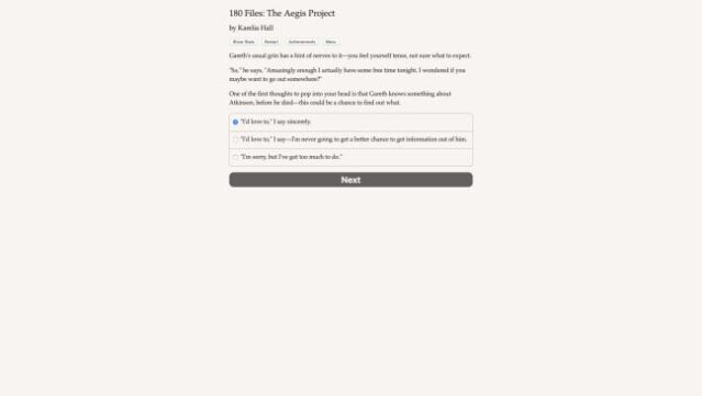 180 Files: The Aegis Project Free Download