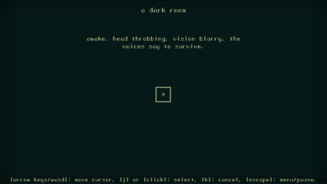 A Dark Room PC Screenshot