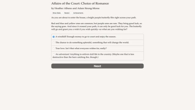 Affairs of the Court: Choice of Romance Free Download gameplay