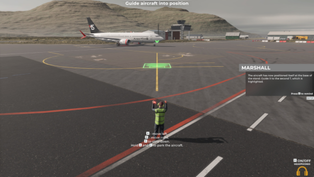 AirportSim Gameplay Screenshot