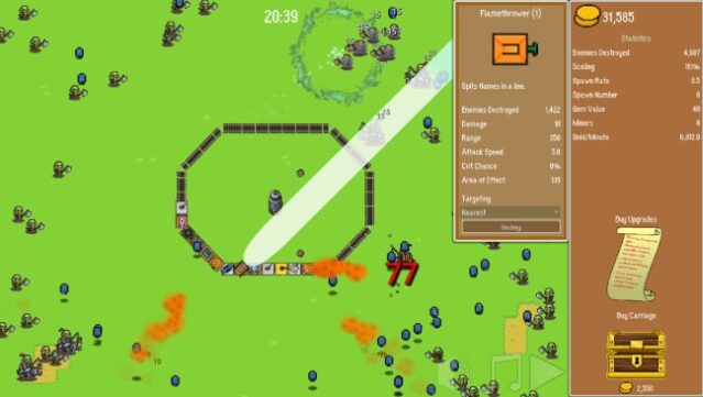 All Aboard! The Train Defense Express Free Download gameplay