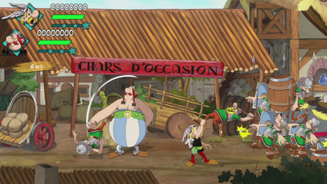 Asterix & Obelix Slap Them All! Gameplay Screenshot