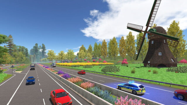 Autobahn Police Simulator Gameplay Screenshot