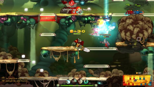 Awesomenauts Free Download gameplay
