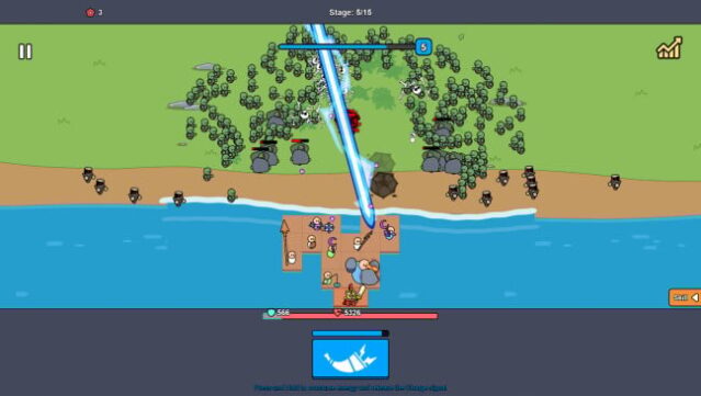 Beach Defense: Zombie Invasion Gameplay Screenshot