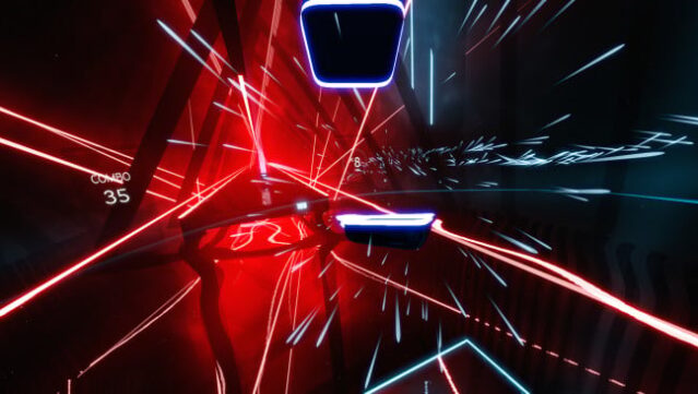 Beat Saber Gameplay Screenshot