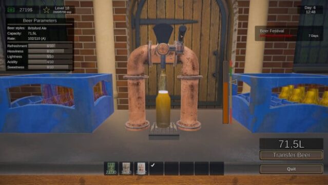 Beer Manufacture Simulator Free Download gameplay