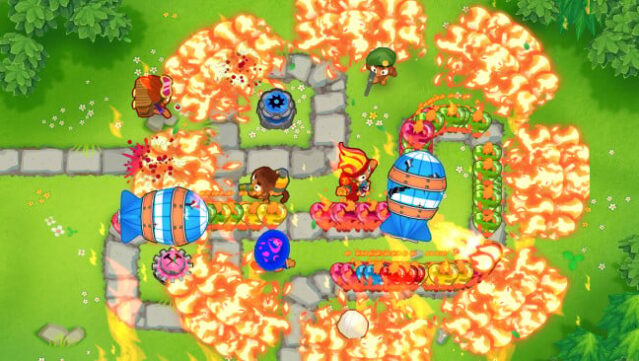 Bloons TD Gameplay Screenshot