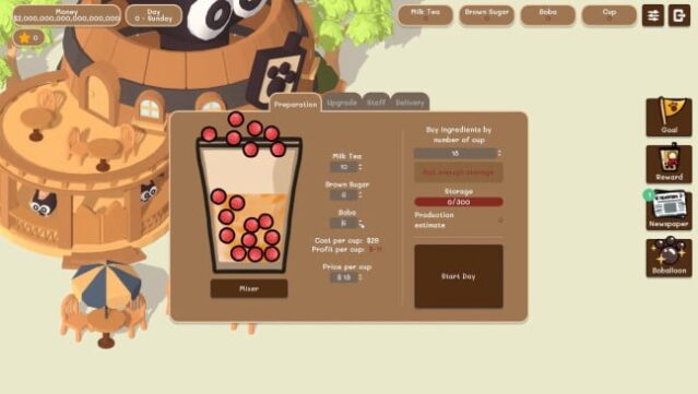 Boba Simulator : Idle Shop Management Free Download gameplay