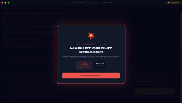 Brooks Investment Simulator Free Download gameplay