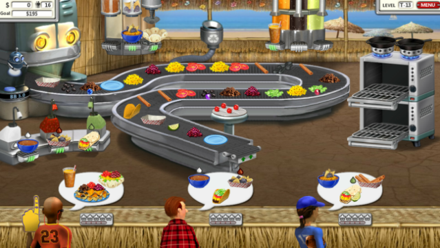 Burger Shop Gameplay Screenshot
