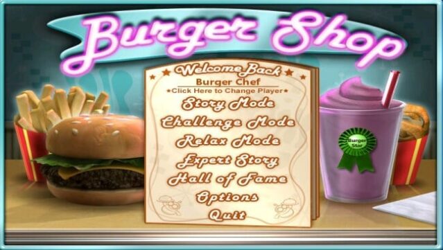 Burger Shop Free Download