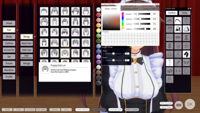 CUSTOM ORDER MAID 3D2 It's a Night Magic Free Download gameplay