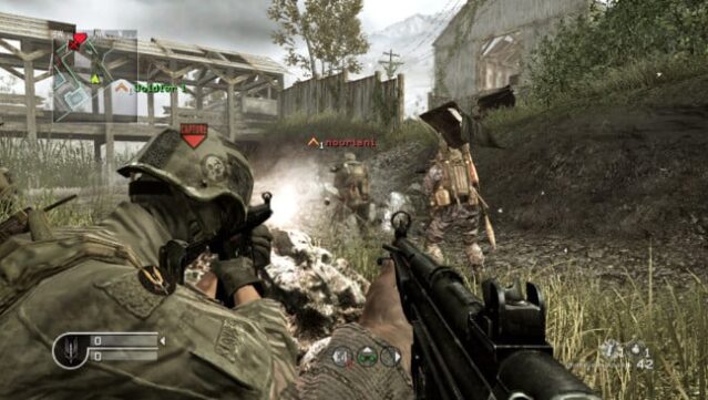 Call of Duty : Modern Warfare Gameplay Screenshot