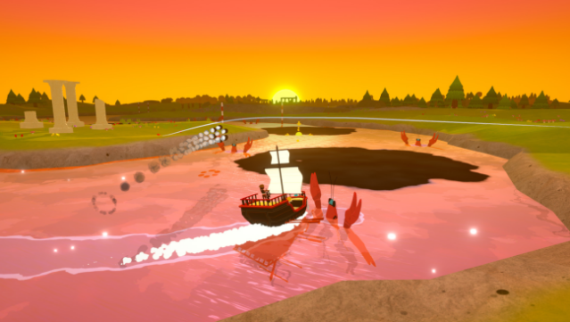 Captains of the Wacky Waters Gameplay Screenshot
