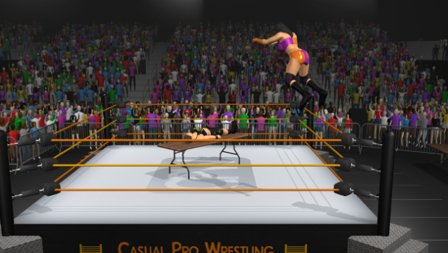 Casual Pro Wrestling Gameplay Screenshot