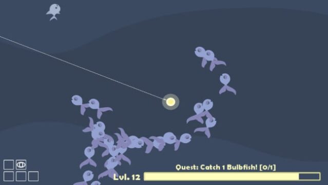 Cat Goes Fishing Gameplay Screenshot
