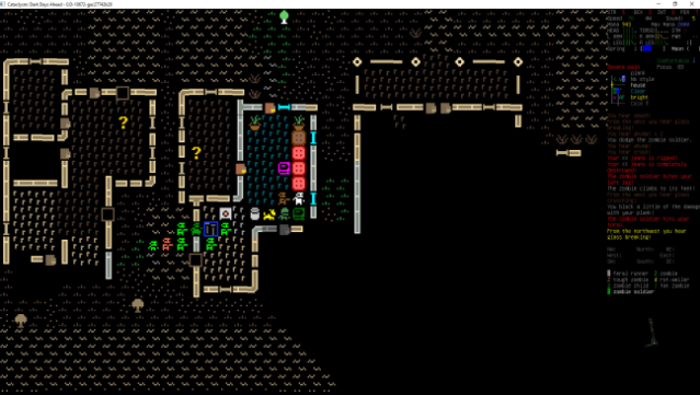 Cataclysm: Dark Days Ahead Gameplay Screenshot