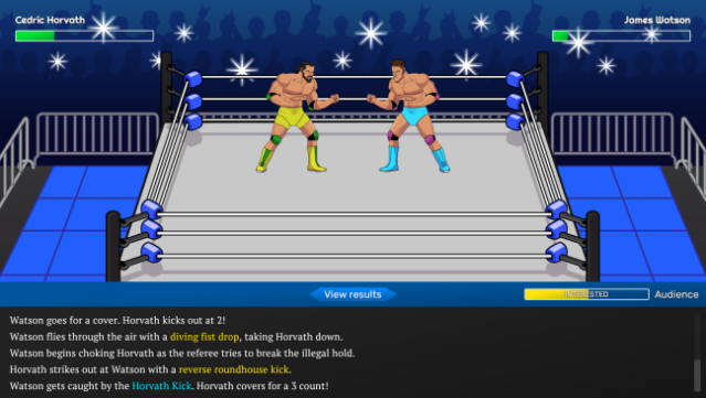 Championship Wrestling Promoter Free Download gameplay