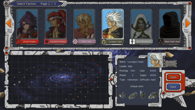 Chaos Galaxy PC Screenshot