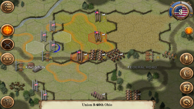 Chickamauga Battles Gameplay Screenshot