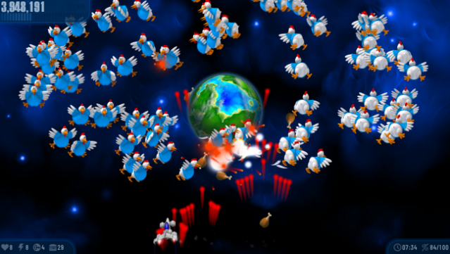 Chicken Invaders 1 Free Download gameplay