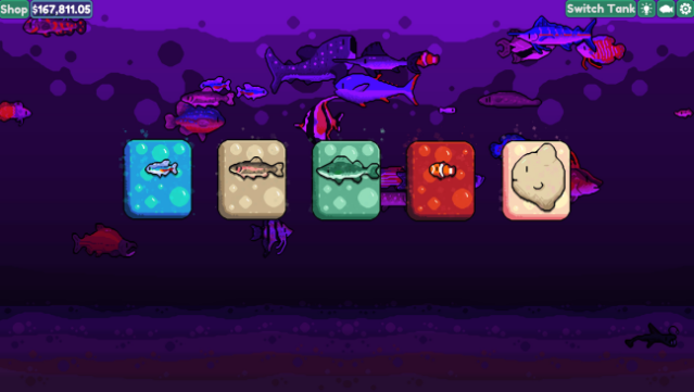 Chillquarium Gameplay Screenshot