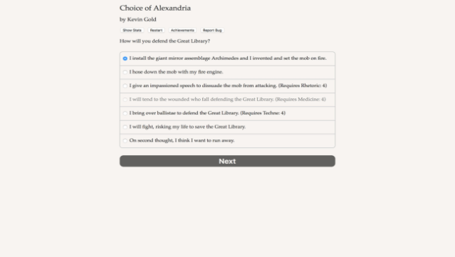 Choice Of Alexandria Free Download