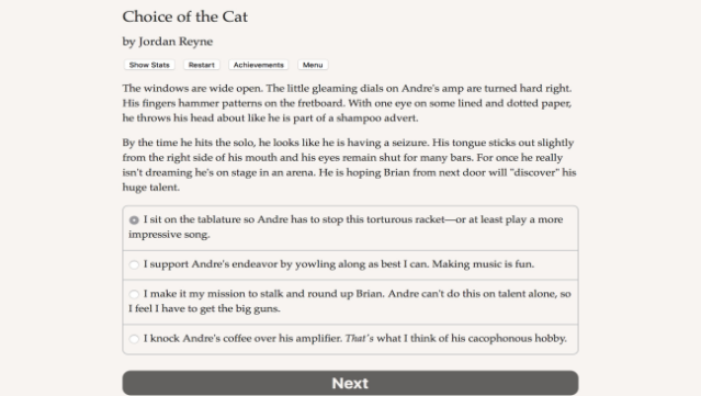 Choice of the Cat Free Download