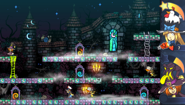 Citrouille: Sweet Witches Gameplay Screenshot