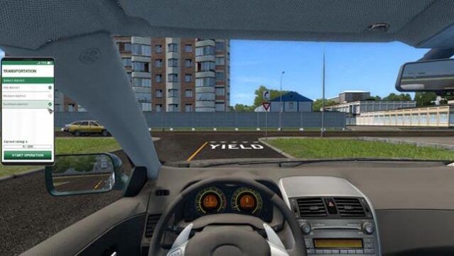 City Car Driving Gameplay Screenshot