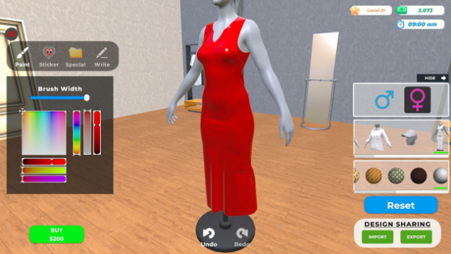 Clothing Store Simulator Gameplay Screenshot