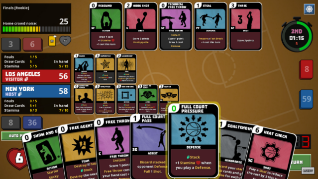 Clutchtime: Basketball Deckbuilder Free Download