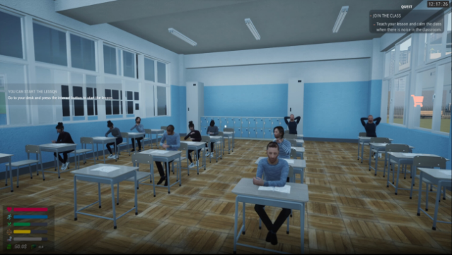 Code Name Teacher Gameplay Screenshot