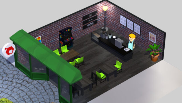 Coffee Shop Tycoon Gameplay Screenshot