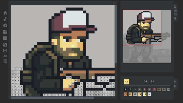 Coloring Game: Pixel Free Download gameplay