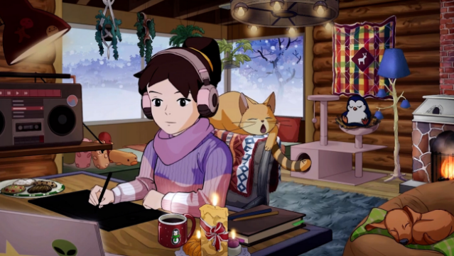 Comfy Girl: Lofi Companion Free Download gameplay