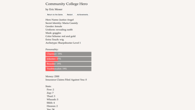 Community College Hero: Trial by Fire Free Download gameplay