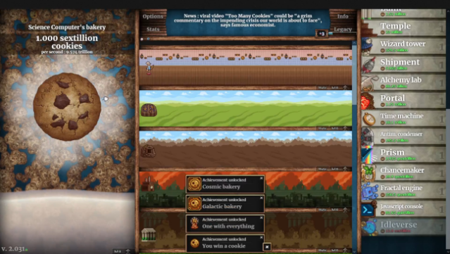 Cookie Clicker Free Download gameplay