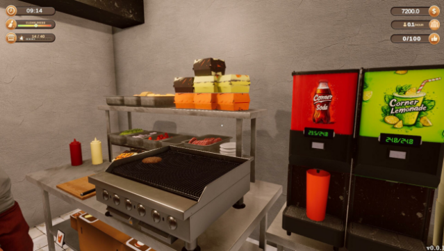Corner Kitchen Fast Food Simulator Free Download gameplay