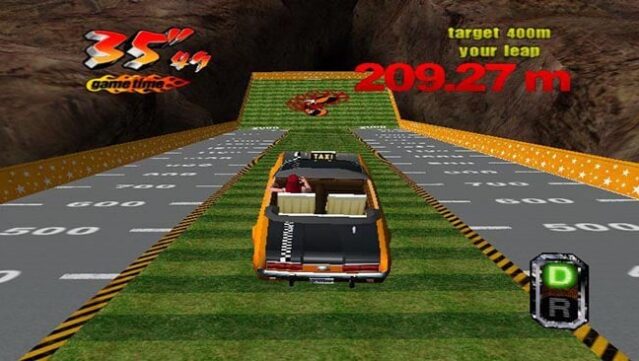 Crazy Taxi : High Roller Gameplay Screenshot