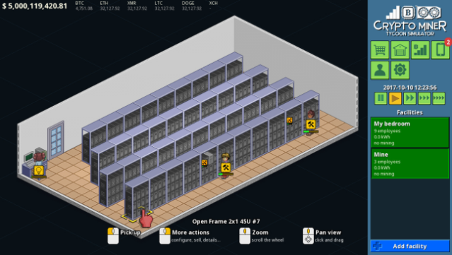 Crypto Miner Tycoon Simulator Free Download gameplay