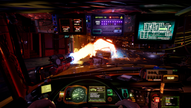 Cybertaxi: Lunatic Nights Free Download gameplay