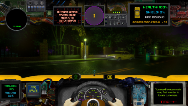 Cybertaxi Free Download gameplay