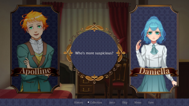 Death Becomes You - Mystery Visual Novel Free Download gameplay