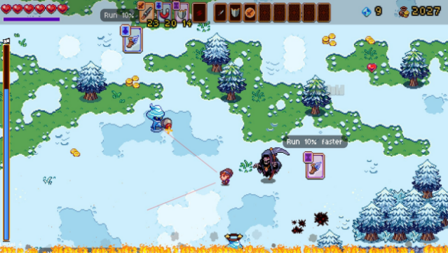 Death By Scrolling Free Download gameplay