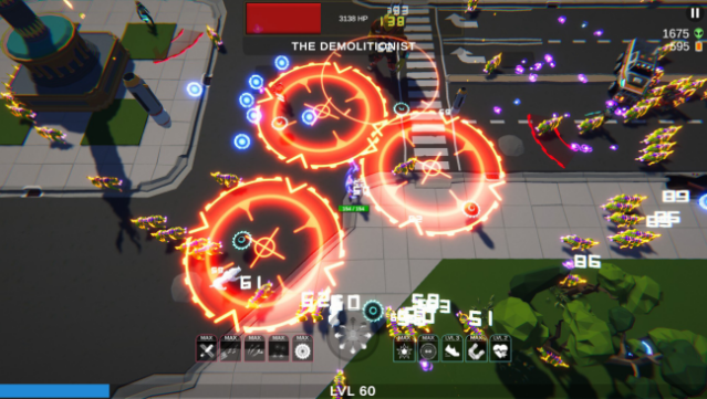 Defend Earth: Xenos Survivors Gameplay Screenshot