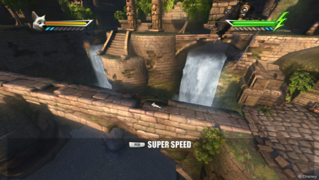 Disney Bolt Gameplay Screenshot