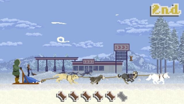 Dog Sled Saga Gameplay Screenshot